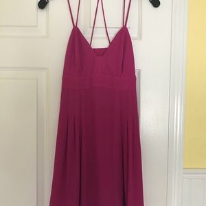 Pink cocktail dress